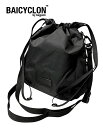 BAICYCLON by bagjack oCVN oC oOWbN@DRAWSTRING BAG (SMALL) h[XgO obO X[@BLACK ubN@500D CORDURA@H@В