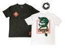 Cloveru クローバル DRAGON TEE ドラゴン Tシャツ 2色（ROCK BLACK/WASHED WHITE) 半袖 2024S/S