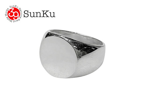 Sunku サンク　SIGNET RING シグネット リング　シルバー　指輪　＃13号　＃17号