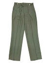 【DEADSTOCK】チェコ軍 ドレスパンツ グリーン ウール×ポリエステル PP462NN 【デッドストック】(4)