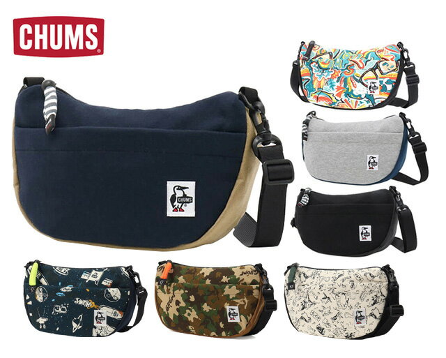 CHUMS チャムス　Mini Banana Shoulder Sweat Nylon ミニバナナ ショルダー スウェット ナイロン　ショ..