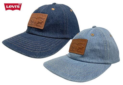 Levi's リーバイス RELAXED DADHERITAGE CAP リラックスド ダッドヘリテージ キャップ デニム生地 2色(ダークブルー /ライトブルー) FREE SIZE フリーサイズ 帽子 Levi's リーバイス RELAXED DADHERITAGE CAP リラックスド ダッドヘリテージ キャップ デニム生地 2色(ダークブルー /ライトブルー) FREE SIZE フリーサイズ 帽子