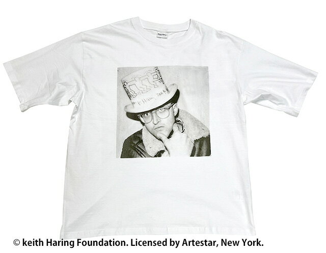 乐天商城 - Johnbull ジョンブル　キース・へリングTシャツ(002)　Tシャツ　　WHITE　半袖