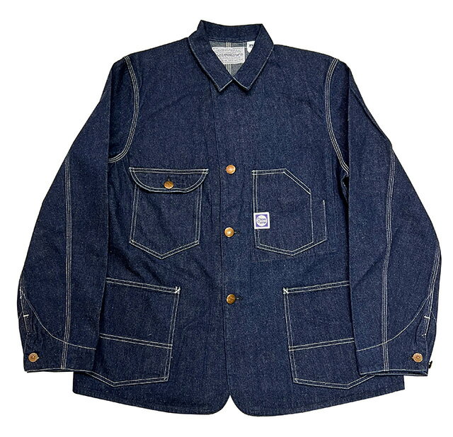 Rakuten - John Gluckow ジョングラッコー　Lot JG-03 1930s Never Lost Jacket ネバーロスト ジャケット　INDIGO　カバーオール　MADE IN JAPAN　WAREHOUSE ウエアハウス