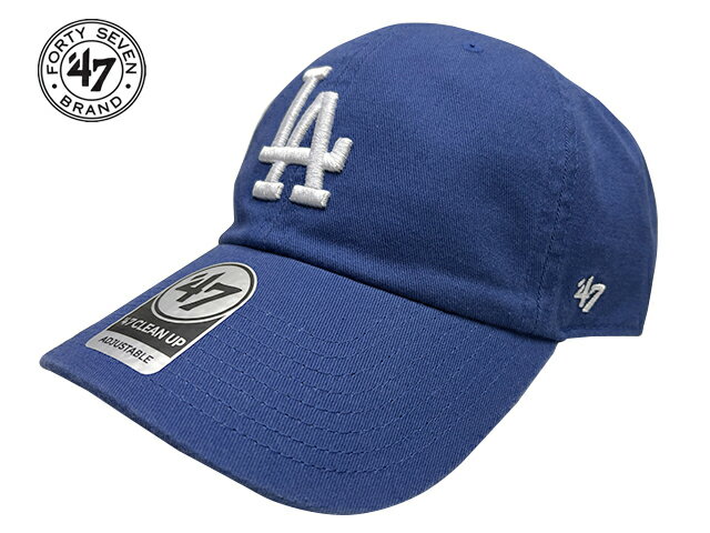Rakuten - '47 フォーティーセブン　CLEAN UP クリーンアップ　Dodgers Heritage ドジャース ヘリテージ　Royal ロイヤル　LOS ANGELES DODGERS ロサンゼルス ドジャース　CAP キャップ　帽子　定番キャップ