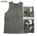 SHELTECH シェルテック TANK TOP タンクトップ Men's メンズ 遮熱 接触冷感 紫外線防止 軽量 吸水速乾2025SS