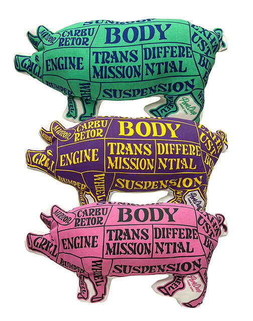 PORKCHOP GARAGE SUPPLY ポークチョップ ガレージサプライ　PORK CUSHION ポーク クッション　2025SS