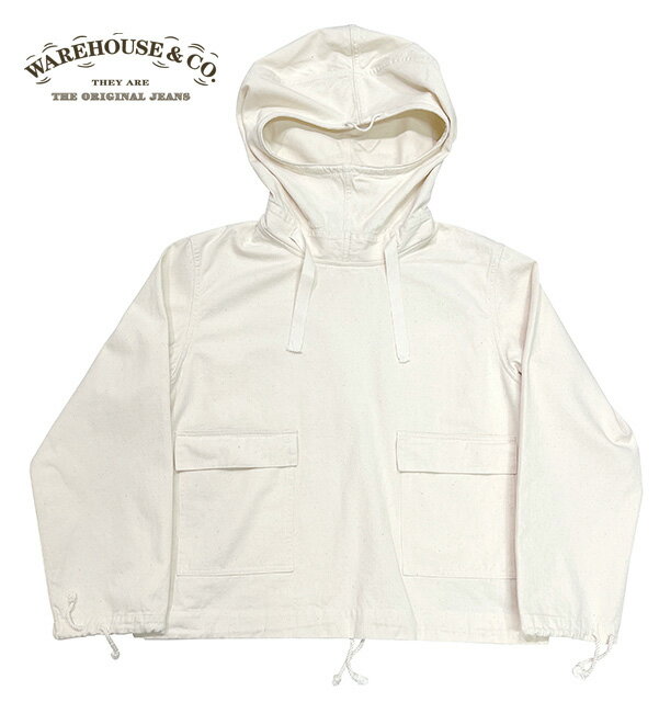 Rakuten - WAREHOUSE　ウエアハウスLot.2225　1940's　WW2 GUNNER DECK SMOCK　大戦　ガンナーデッキスモック　キナリ　日本製