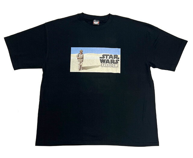 SCREEN STARS スクリーンスターズ STAR WARS Episode 1 THE PHANTOM MENACE スターウォーズ ファントム・メナス 半袖 Tシャツ 2色(BLACK/WHITE)