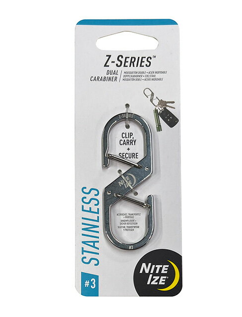 Rakuten - NITE IZE ナイトアイズ　Z-SERIES #3 Zシリーズ　ステンレス　カラビナ
