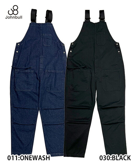 ローリングストーンのJohnbull ジョンブル　ファーマーサロペット　JM231P28　2色（011:ワンウォッシュ/030:ブラック）LADY'S　レディース｜アングル2