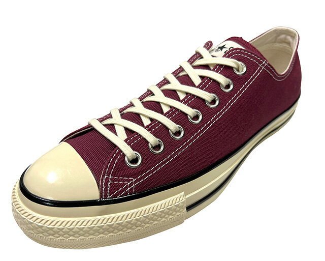 CONVERSE コンバース 　ALL STAR AGED AC OX オールスター エイジド AC ローカット　DRK.CHE ダークチェリー　1SE685　スニーカー