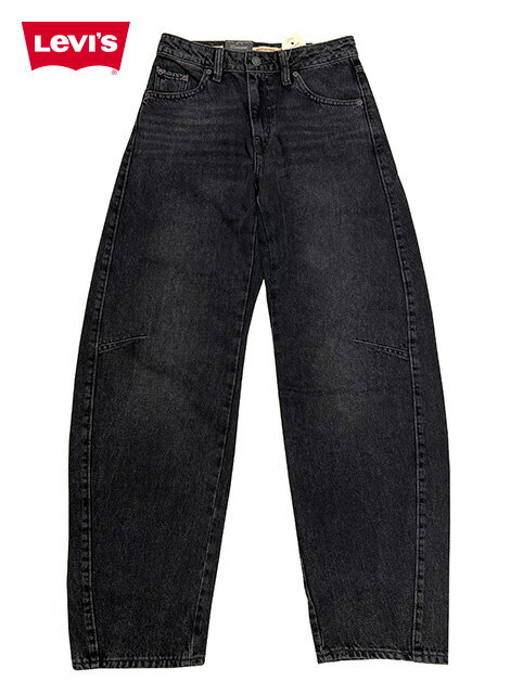 Rakuten - Levi's リーバイス　BAGGY DAD バレルジーンズ ルーズ　BLACK ブラック