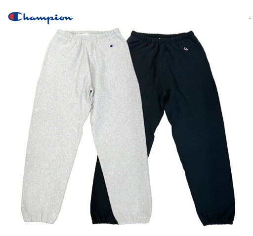 Champion チャンピオン RW SWEAT PANTS スウェットパンツ 2色(040:シルバーグレー/090:ブラック) C3-C216 2025FW 日本製