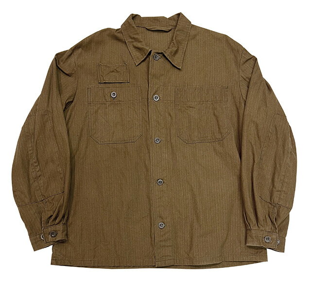 乐天商城 - チェコ軍　メカニックワークジャケット ブラウン　ミリタリー【DEADSTOCK】