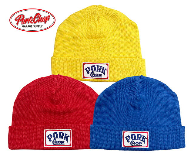 PORKCHOP GARAGE SUPPLY ポークチョップ ガレージ サプライ　SQUARE WAPPEN BEABIE CAP　スクエアワッ..