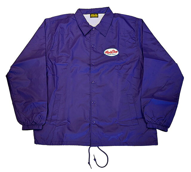 PORKCHOP GARAGE SUPPLY ポークチョップ ガレージ サプライ　BOMB COACH JACKET ボム コーチ ジャケット　2025FW　アウター　3色(KHAKI/BLACK/PURPLE)