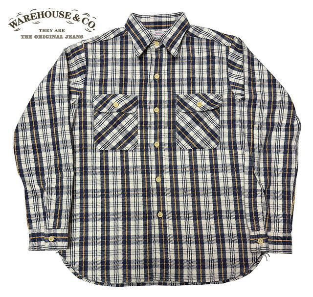 楽天市場】ネルシャツ ウエアハウス（カジュアルシャツ｜トップス