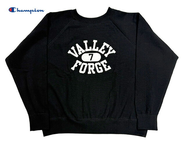 Rakuten - Champion チャンピオン　CRSS RAGLAN SLEEVE SWEATSHIRT クロスラグランスリーブ スウェット シャツ　BLACK ブラック　C3-D012　2025FW　日本製