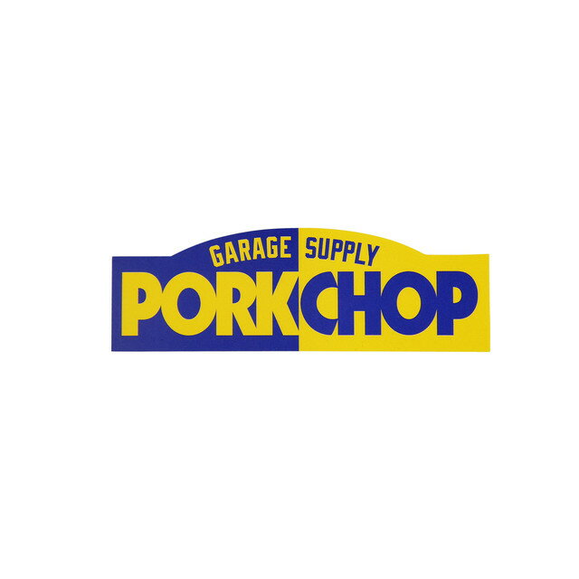 PORKCHOP GARAGE SUPPLY ポークチョップ ガレージサプライ　BLOCK STICKER ブロックステッカー