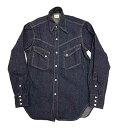 WAREHOUSE ウエアハウス　Lot 3001 LONG HORN TYPE DENIM WESTERN SHIRTS　デニムウエスタンシャツ