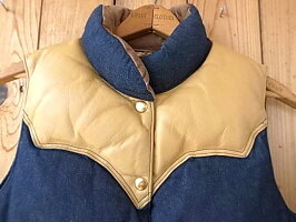 RockyMountainロッキーマウンテンダウンベストDENIMINDIGOデニムインディゴ2015年