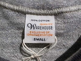WAREHOUSEウエアハウス40497分袖フリーダムTシャツ