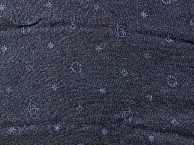 GLAD HAND グラッドハンド　Bandana Stole ”Monogram”　バンダナ　ストール　モノグラム　2色（BLACK/BROWN）