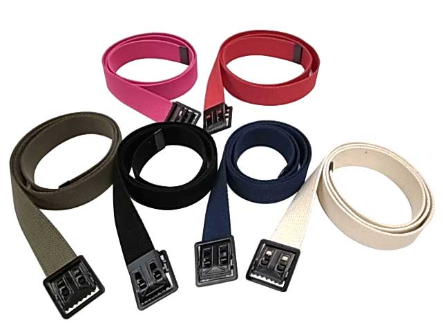 GI BELT ガチャベルト　6色（BLACK/WHITE/KHAKI/NAVY/RED/PINK）MENS LADYS