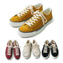 WAREHOUSE　ウエアハウス Lot 3400 SUEDE SNEAKER　スエード　スニーカー　4色（MUSTARD/BURGUNDY/BLACK/OFF）