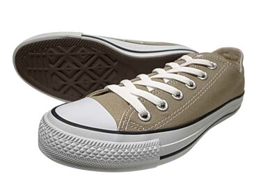 CONVERSE コンバース CANVAS ALL STAR OX キャンバス オールスター ローカット BEIGE ベージュ 1CL129