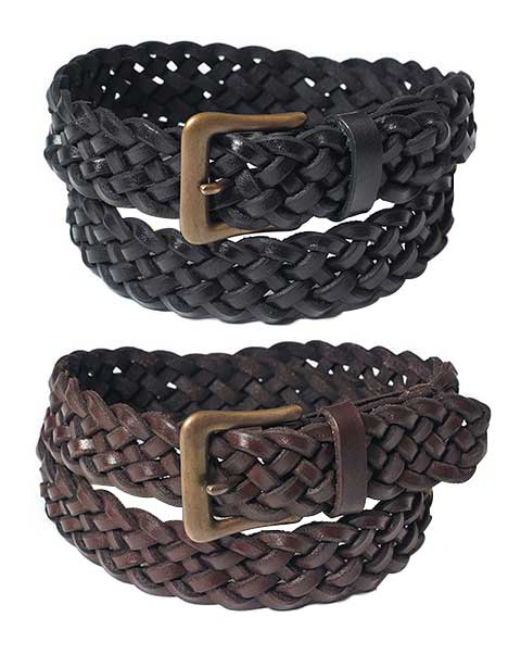 メッシュベルト WAREHOUSE　ウエアハウス　Lot 6042 MESH BELT　メッシュ ベルト　2色（Brown/Black）