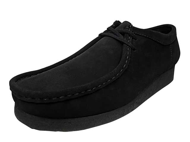 Clarks クラークス　Wallabee ワラビー　ブラックスエード　ブーツ　モカシン　替え紐付き　Men's メンズ　Ladies' レディース