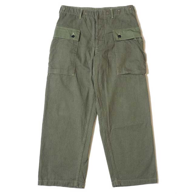 WAREHOUSE ウエアハウス Lot 1097 USMC HERRINGBONE MONKEY PANTS ヘリンボーン モンキーパンツ