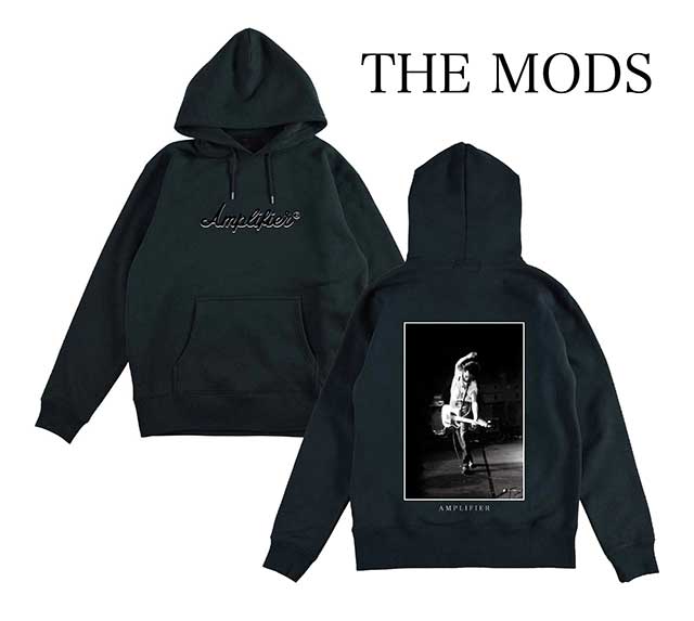 【SALE】 Amplifier　アンプリファイア　"THE MODS" ザ モッズ　Hoodie フーディ パーカー Black ブラック 3周年記念　3rd Anniversary Hoodie Series1のサムネイル