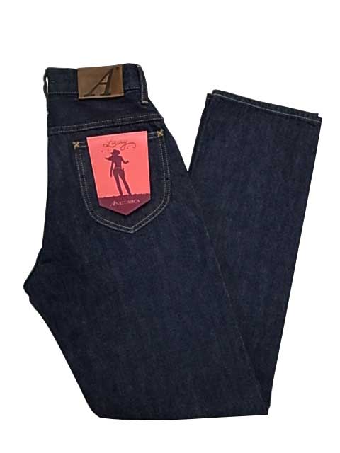 Straight Jeans - ANATOMICA アナトミカ　411　NEW MARILYN2　INDIGO　ニュー　マリリン 2　インディゴ　デニム　LADY'S　レディース　ONE WASH
