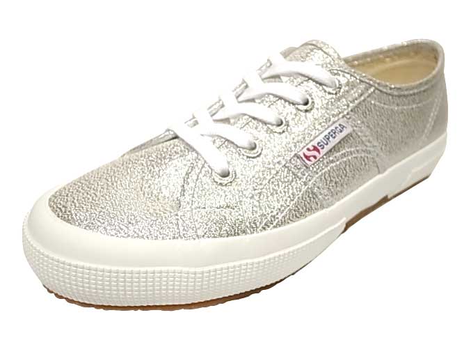 SUPERGA(スペルガ)『2750-LAMEW(S001820-GREYSilver031)』