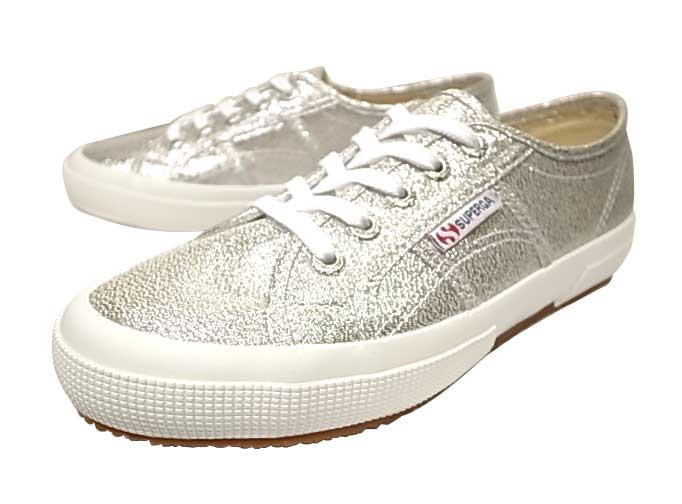 SUPERGA(スペルガ)『2750-LAMEW(S001820-GREYSilver031)』