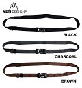 YETI DESIGN イエティデザイン　FIDLOCK MAGNET BELT フィドロック マグネット ベルト　LONG ロング　3色（BLACK/CHARCOAL/BROWN）Made in JAPAN 2