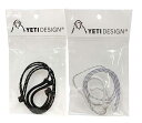 YETI DESIGN イエティデザイン DROP PROOF NECK COAD リフレクター付き ネックコード AirPods 落下防止 2色(BLACK/WHITE)(4)