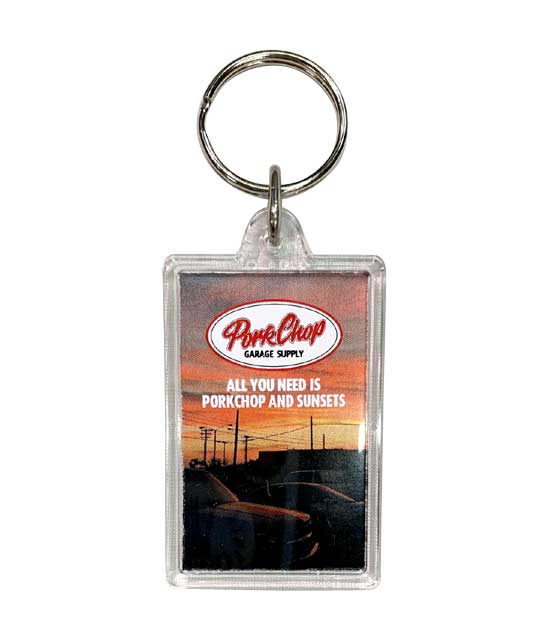 PORKCHOP GARAGE SUPPLY ポークチョップ ガレージ サプライ　ACRYLIC KEY TAG アクリル キー タグ　キ..