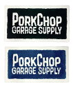 PORKCHOP GARAGE SUPPLY |[N`bv K[WTvC@SQUARE RUG MAT XNGA O }bg@2FiBLACK/NAVYj