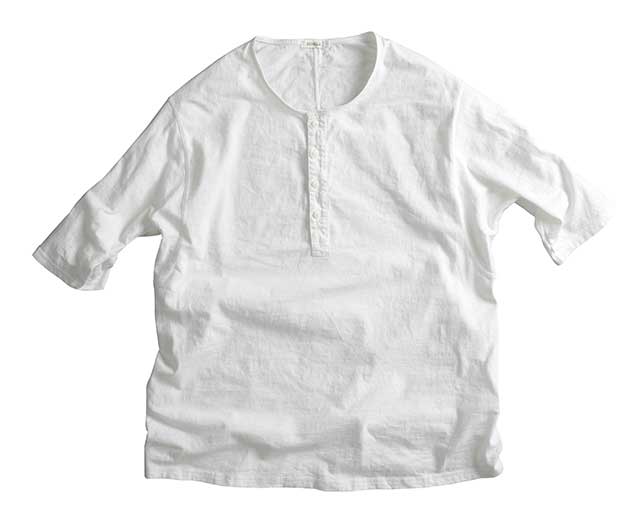 remilla レミーラ オーバル五分ヘンリー Tシャツ ヘンリーネック R22-1206 2022Spring Summer