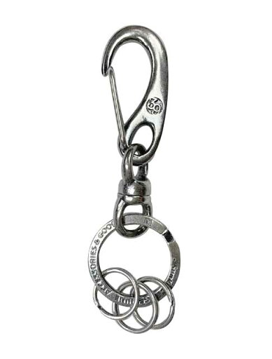 Sunku サンク 39 Original Key Ring オリジナル キーリング Silver Plate シルバープレート カラビナ Sunku サンク 39 Original Key Ring オリジナル キーリング Silver Plate シルバープレート カラビナ
