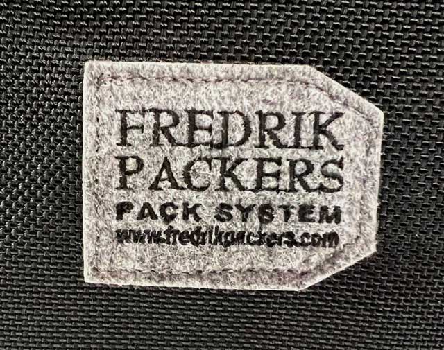 【16時までのご注文、即日発送】　FREDRIK PACKERS フレドリックパッカーズ　FUNNY PACK BALLISTIC ファニーパック バリスティック　BLACK ブラック　ショルダーバッグ