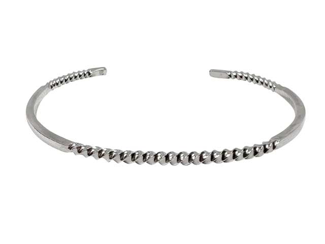 Silver - Sunku サンク　TWIST BANGLE #1 ツイスト バングル #1　silver925 シルバー　SK-285-001　39