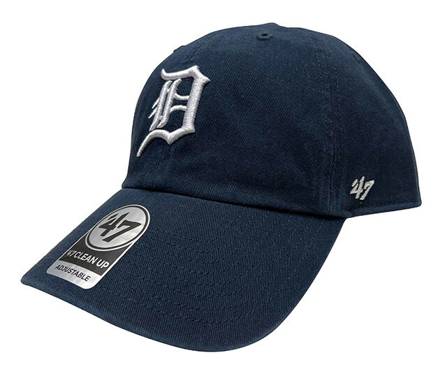 Rakuten - '47 フォーティーセブン　CLEAN UP クリーンアップ　NAVY ネイビー　DETROIT TIGERS デトロイト・タイガース　CAP キャップ　帽子　定番キャップ