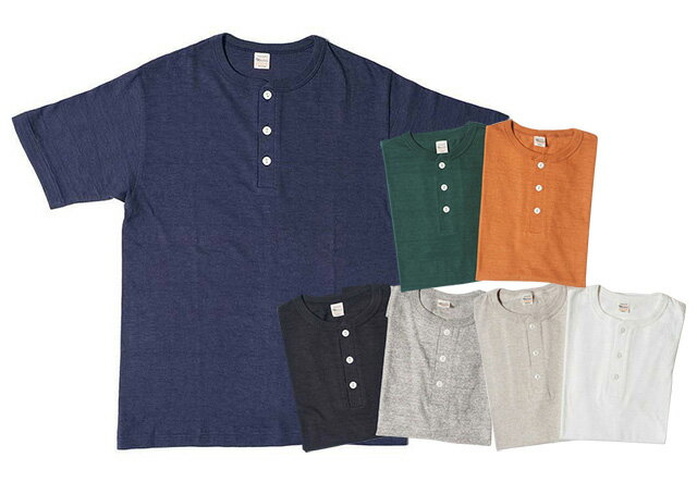 WAREHOUSE　ウエアハウス 4601　ヘンリーネック　Tシャツ