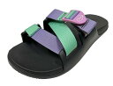 【SALE 40%OFF】Chaco チャコ　Ws CHILLOS SLIDE チロス スライド　PURPLE GREEN パープルグリーン　サイズ:7　LADYS レディース　WOMENS　サンダル