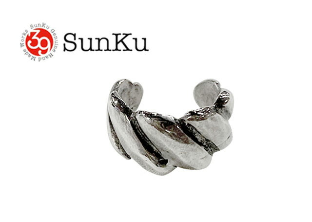 乐天商城 - Sunku サンク　SILVER EAR CUFF SLASH シルバー イヤーカフ スラッシュ　SILVER925 シルバー　SK-303-SLH